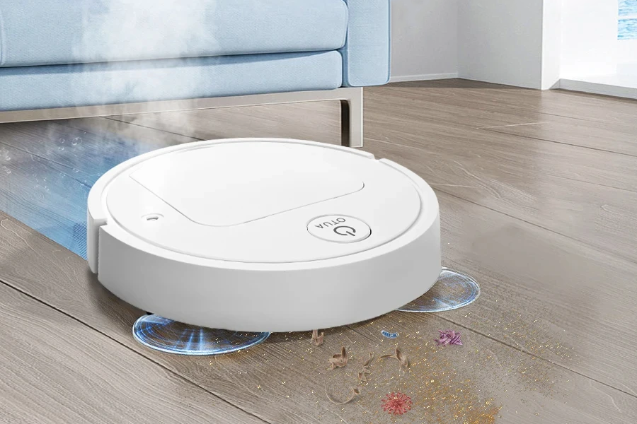Smart Rechargeable Vacuum Robot