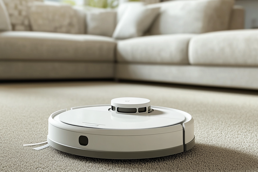 Auto-Charging Robot Vacuum
